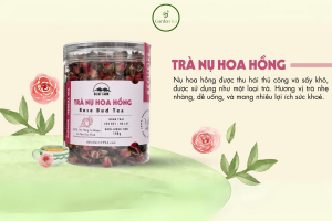 trà hoa hồng dưỡng nhan 