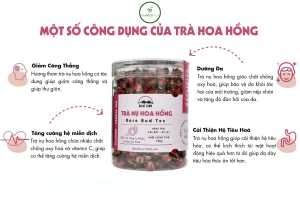 trà hoa hồng dưỡng nhan